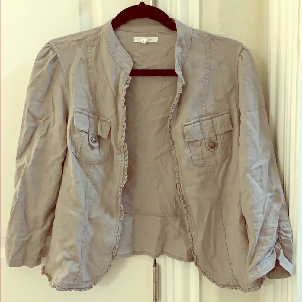 Grey blazer